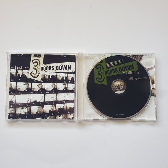 💿3/$35+Free Shipping!🚚-3 Doors Down The Better Life Album CD - Picture 4 of 5